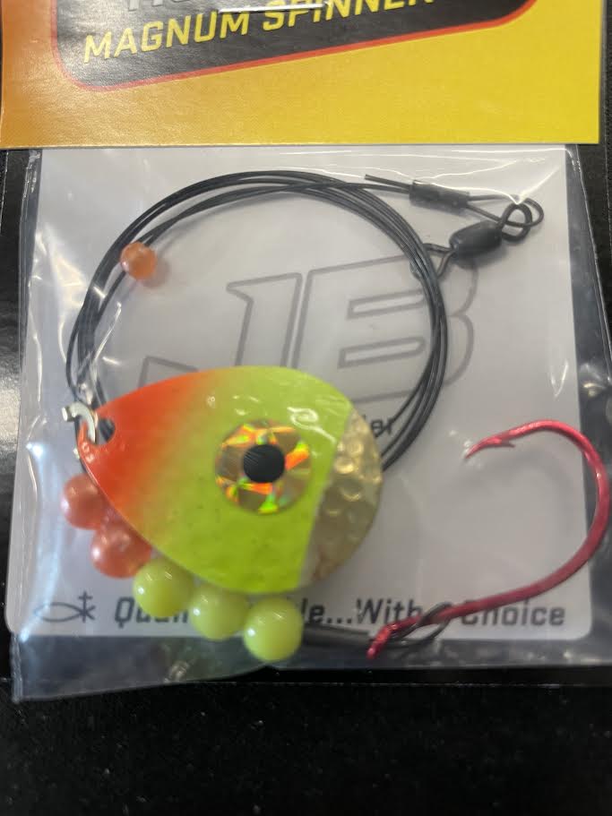 JB Lures Hot Flash Pike Magnum Spinner Rigs