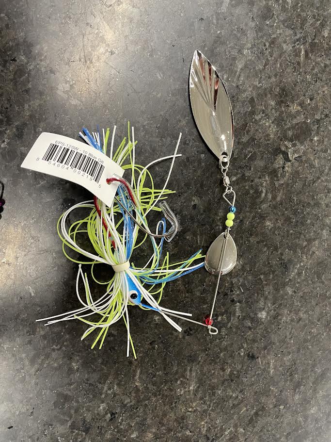 Leena Lures Economy Colorado/Willow Spinner Baits