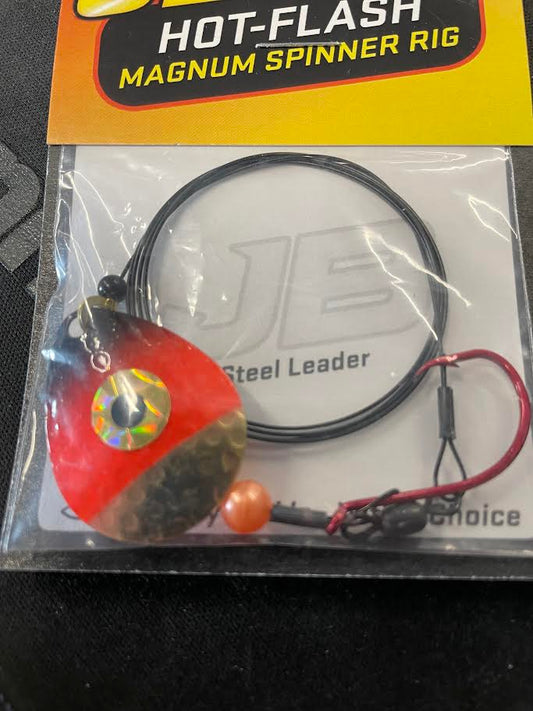JB Lures Hot Flash Pike Magnum Spinner Rigs