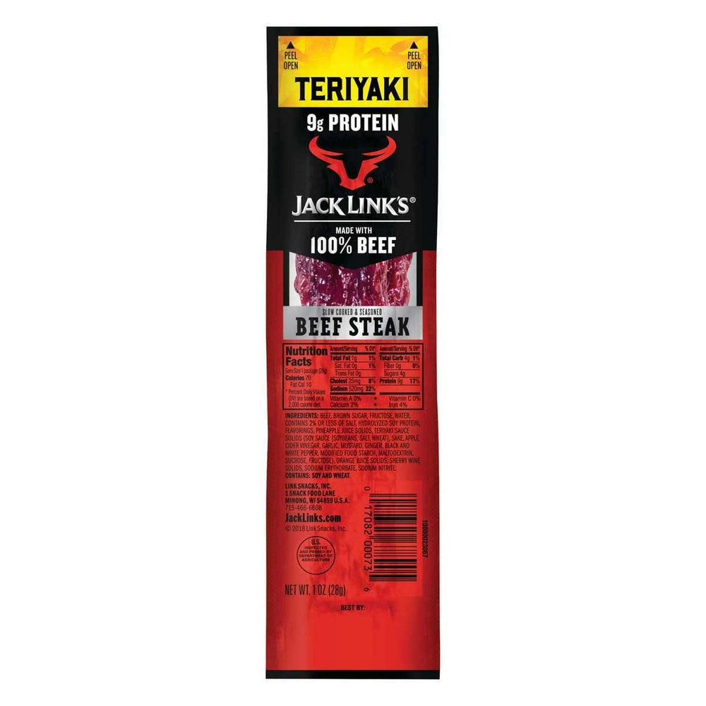 JACK LINKS BEEF JERKEY 1OZ STICK