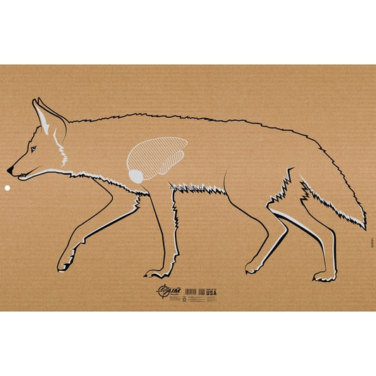 Allen Ez Aim Coyote Corrugated Silhouette, Approx 35 X 19