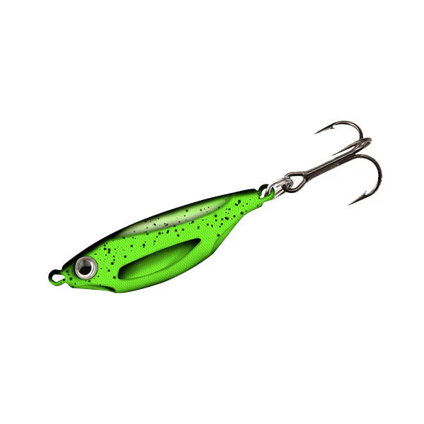 13 Fishing Flash Bang, jigging Rattle Spoon, 1-1/2", 3/8 oz,