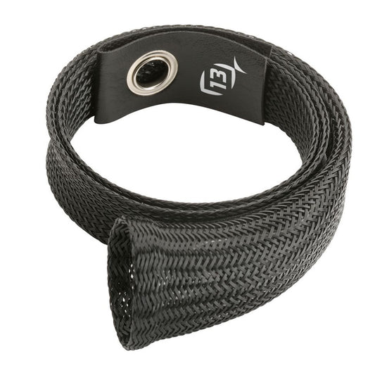 13 Fishing 38'' Ice Rod Sleeve - Black w/ Leather Tip