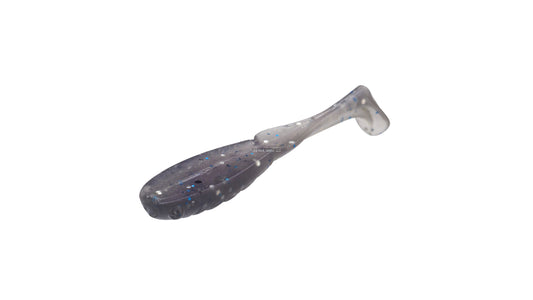 13 Fishing MVM-PP Micro Vertigo Minnow, 1.1", Donkey Sauce Infused, Potentially Purple, 6 Baits Per Pack
