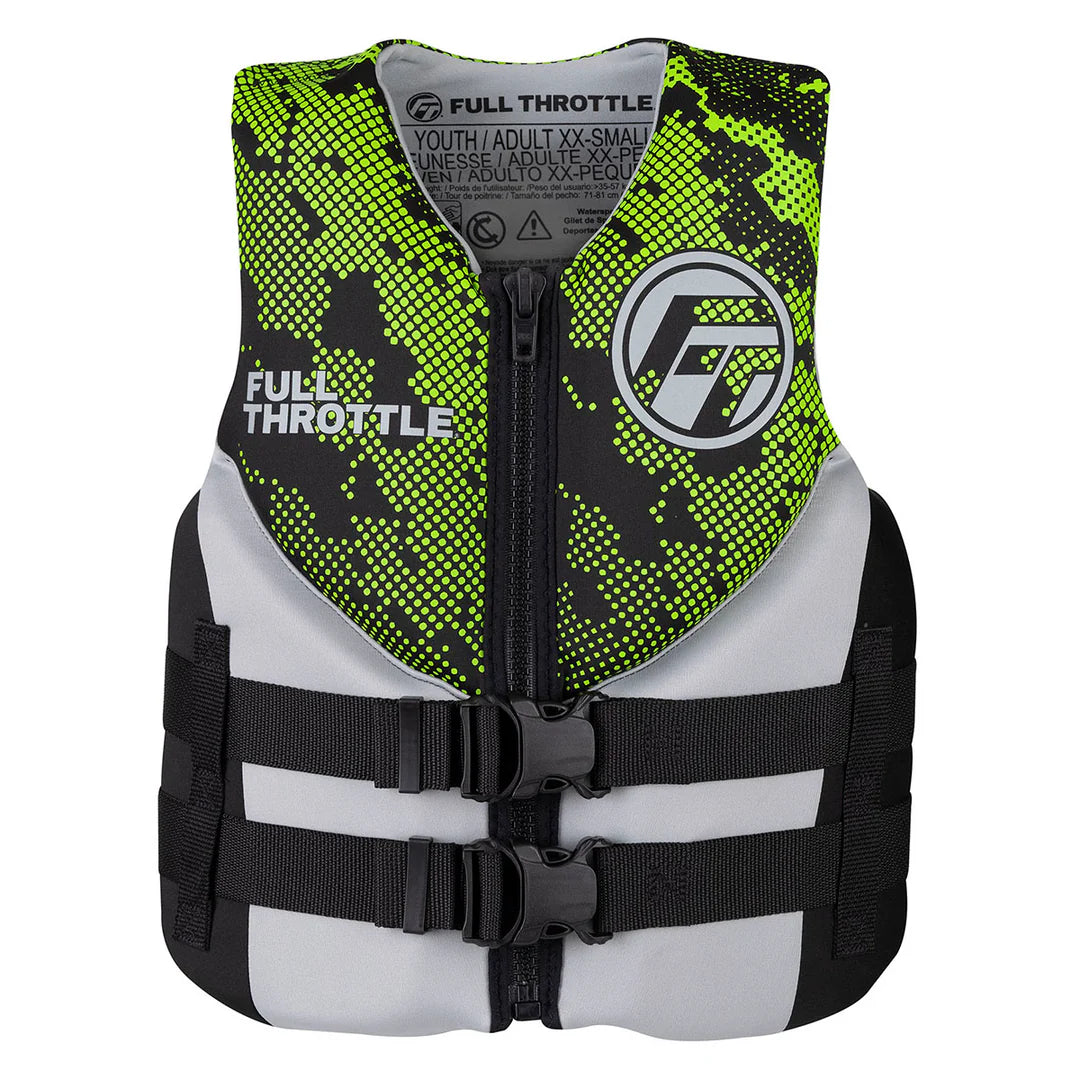 Full Throttle Junior Hinged Rapid-Dry Life Jacket