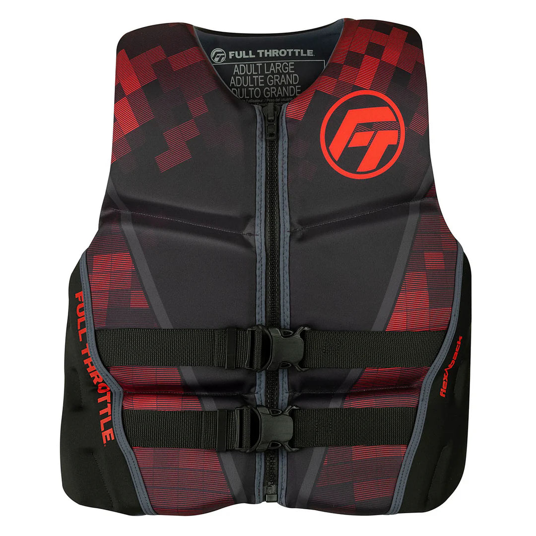 Full Throttle Men's Rapid-Dry Flex-Back Life Jacket