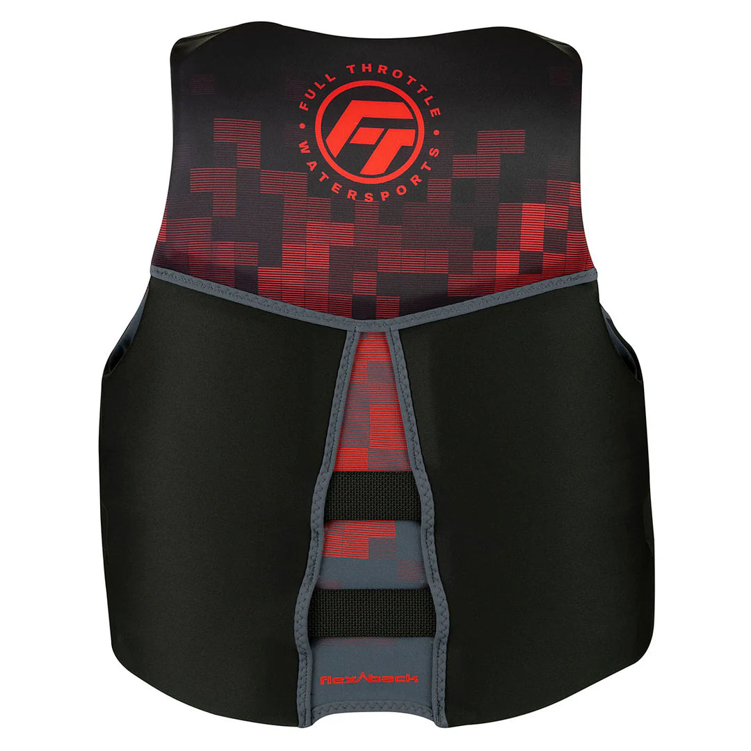 Full Throttle Men's Rapid-Dry Flex-Back Life Jacket