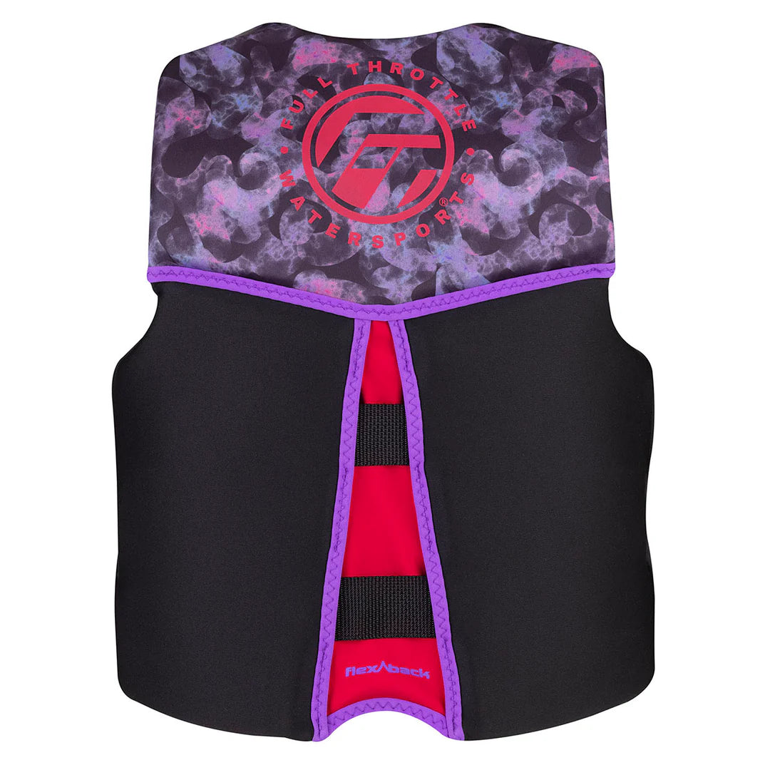 Full Throttle Youth Rapid-Dry Flex-Back Life Jacket