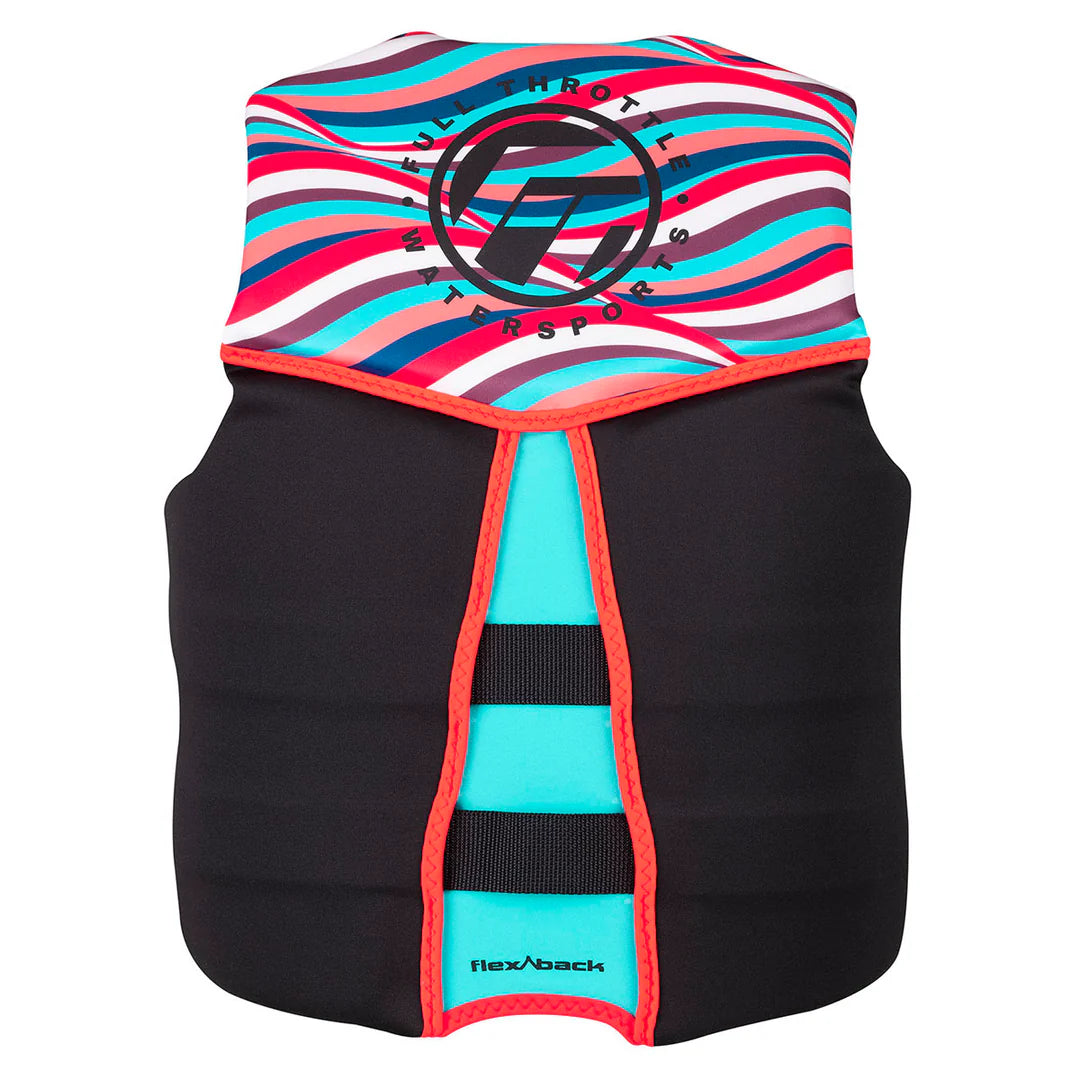 Full Throttle Womens Rapid-Dry Flex-Back Pink