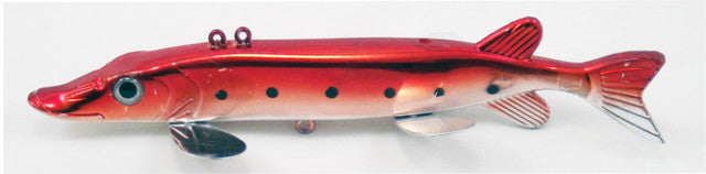 Lakco 7 inch Metallic Spearing Decoy with Optional Trebble Hook