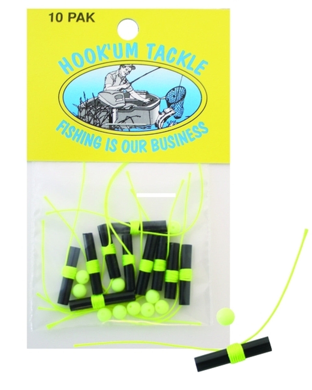 Hook'um tackle bobber stops