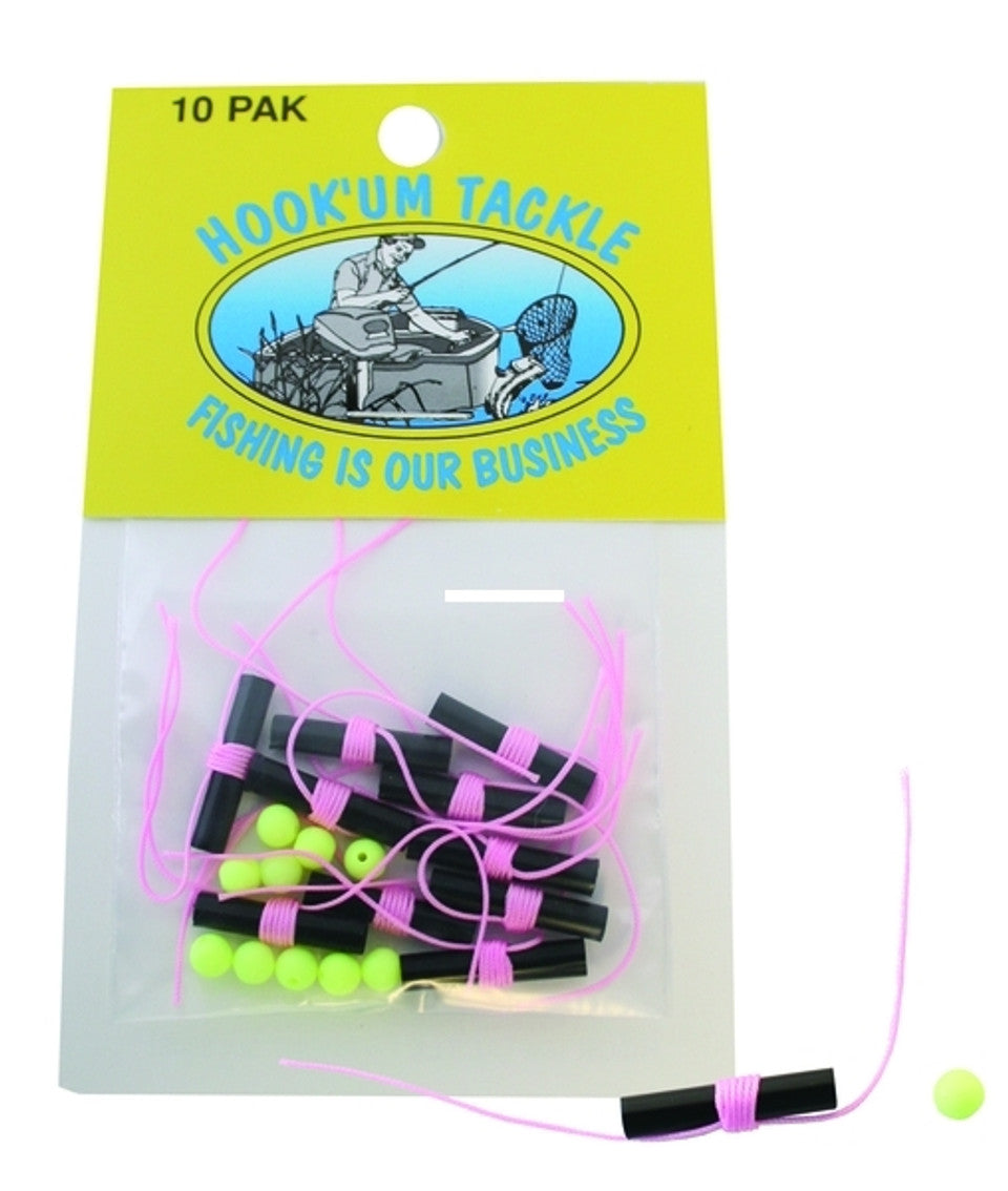 Hook'um tackle bobber stops