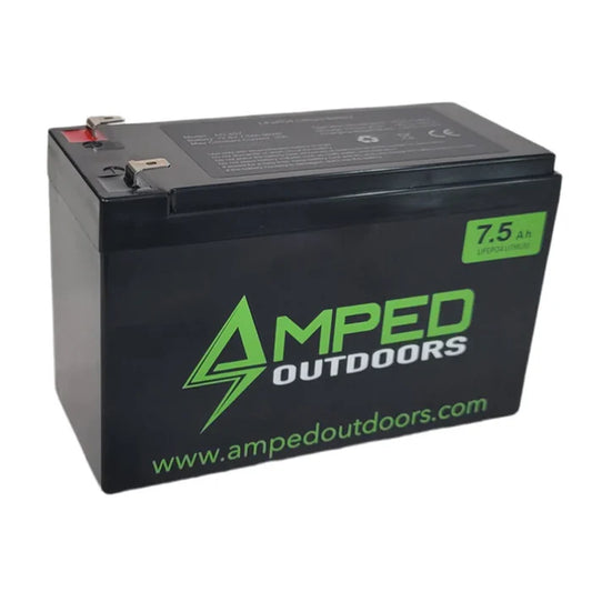 Amped Outdoors 7.5Ah Lithium Battery