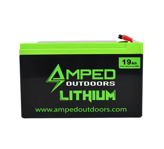 AMPED 19Ah Lithium Battery (14.8V NMC) with Charger