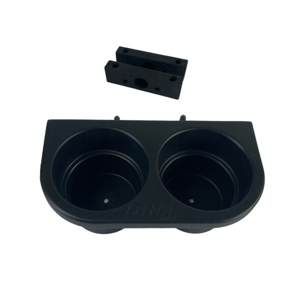 Otter Quick Attach Series Universal Dual Cup Holder For Ice Fishing Shelters