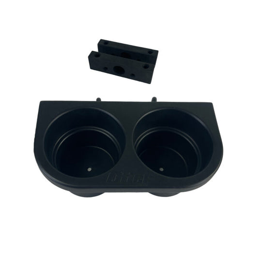 Otter Quick Attach Series Universal Dual Cup Holder For Ice Fishing Shelters