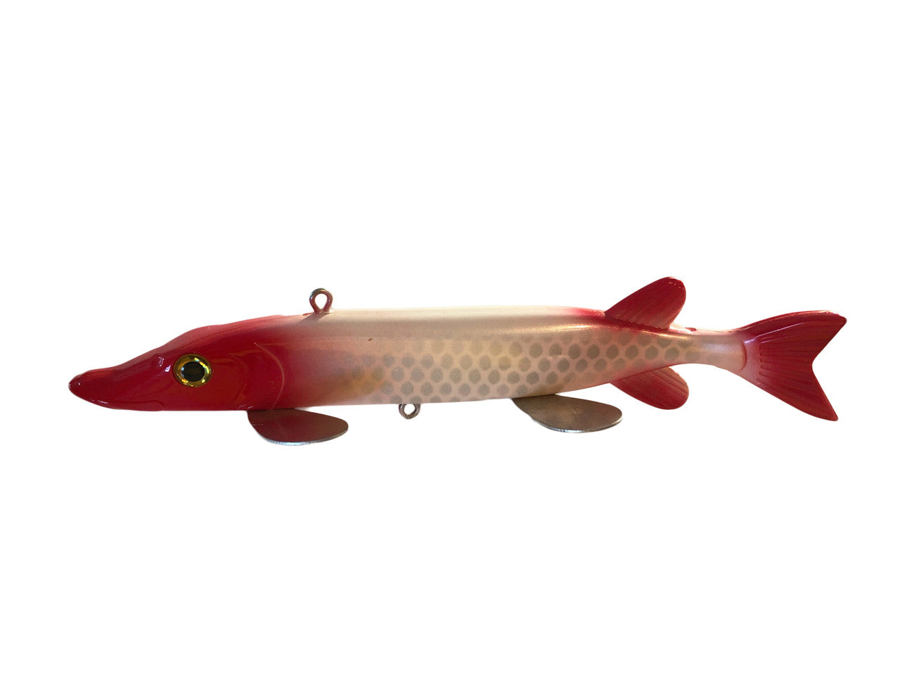 Lakco 7 inch Metallic Spearing Decoy with Optional Trebble Hook