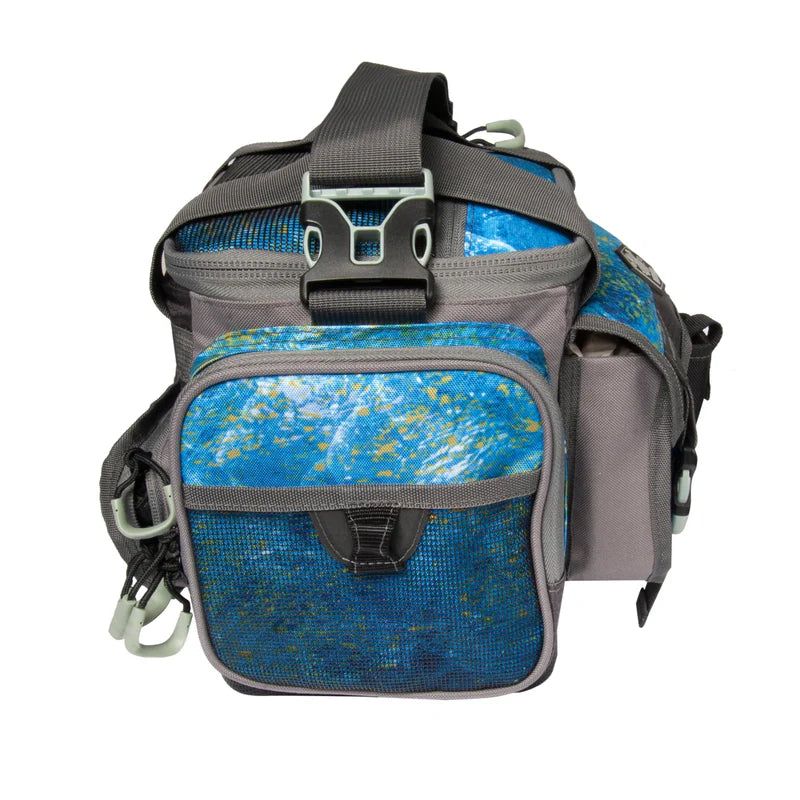 Calcutta Squall 3600 Tackle Bag w/ 4 trays, Mossy Oak Shoreline