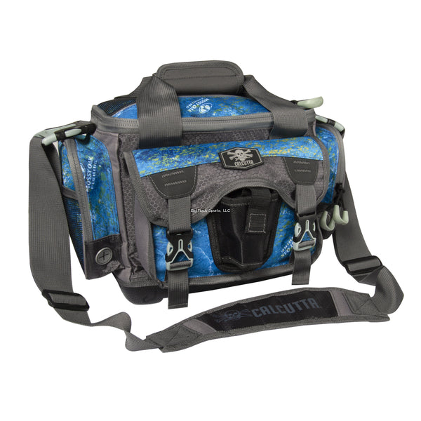 Calcutta Squall 3600 Tackle Bag w/ 4 trays, Mossy Oak Shoreline