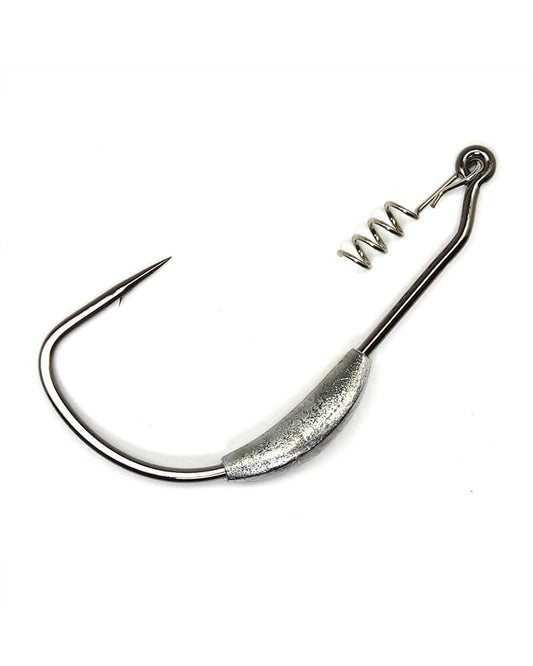 Gamakatsu Superline Weighted Worm Hook with Spring Lock
