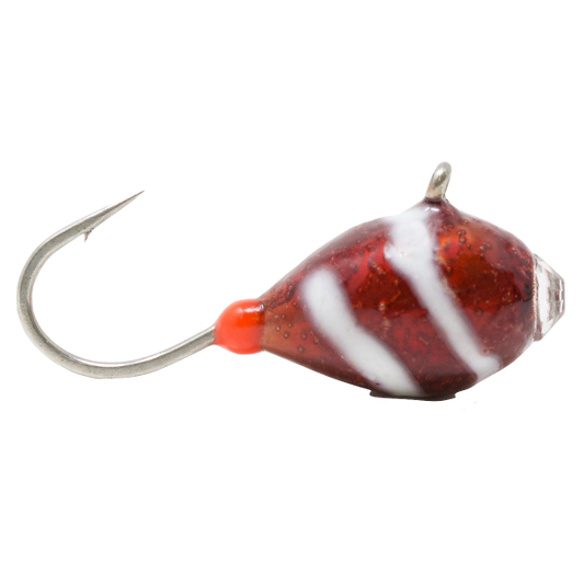 Clam Tungsten Swirl Drop