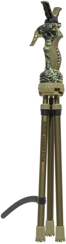 Primos Trigger Stick Gen 3 Short Tripod Shooting Rest, Camo, 18-38", Clam