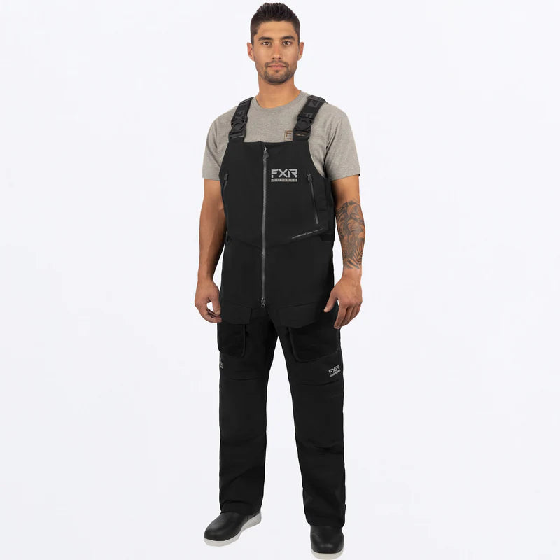 FXR Men's Vapor Pro Tri-Laminate Bib Pant
