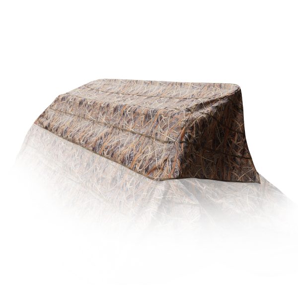 Beavertail boat blind flip lids