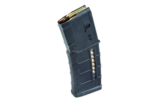 Magpul MAG556-BLK PMAG Magazine 30 AR/M4 Gen M3 Window 5.56x45 Black 30-Round, Black