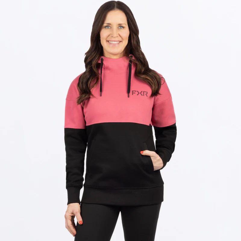 FXR Women's Stripe Pullover Hoodie