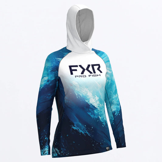 FXR Women's Derby Swell Air UPF Pullover Hoodie