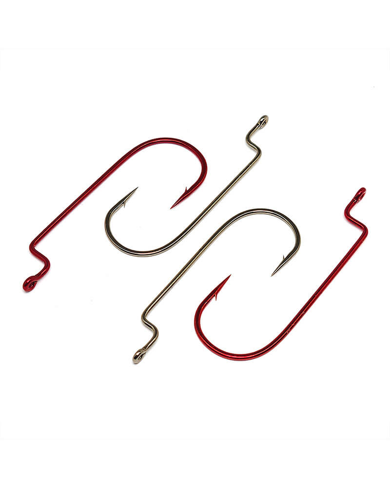 Gamakatsu Offset Shank Worm Round Bend Hook