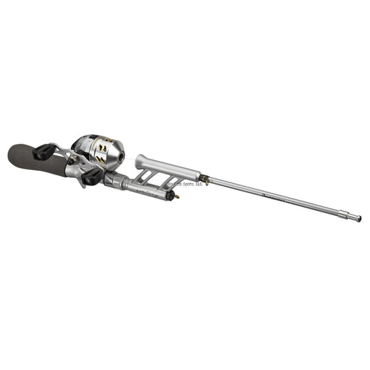 ProFISHiency TINYPCSG Tiny Telescopic Spincast Pocket Combo, Silver/Gold,14.5-20 inches,w/ 3 lb Line