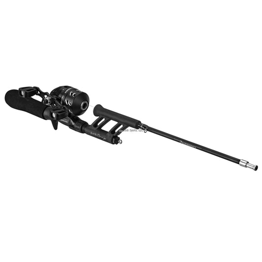 ProFISHiency TINYPCBLK Tiny Telescopic Spincast Pocket Combo, Black,14.5-20 inches,w/ 3 lb Line