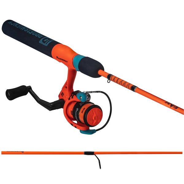 ProFISHiency 5MBLAZESPIN Blaze Micro Spinning Combo, 5"1 pc UL Rod, EVA Grips, 5 Bearings, 6 lb Line