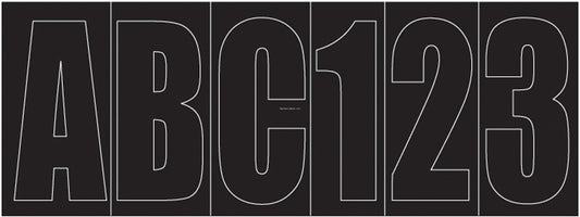 BOAT LETTER AND NUMBER KIT 3"