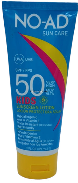 No-Ad  NA Kids Sunscreen Ltn SPF 50 - 3oz