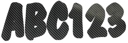 Shoreline Marine SL91572 Letter & Number Kit Carbon Blk