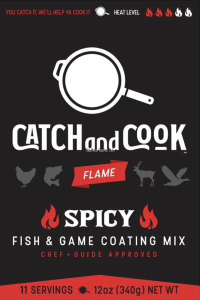 Catch and Cook  Spicy Fish & Game Coating Mix