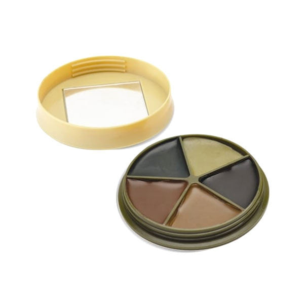 HME 5 Color Camo Face Paint Kit w/ Mirror
