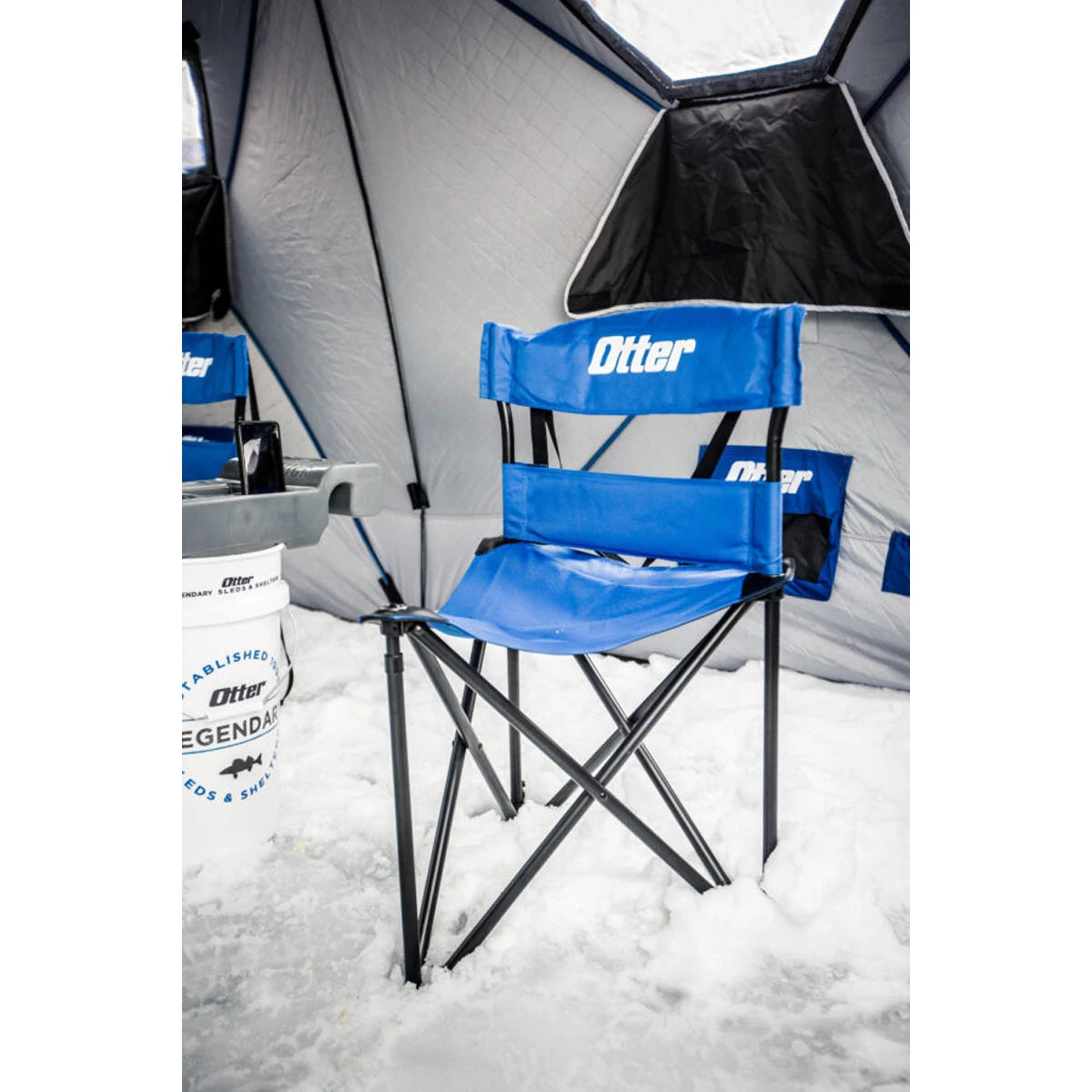 Otter  XL Padded Tri-Pod Chair, w/Adjustable Lumbar, Carrying Bag201624