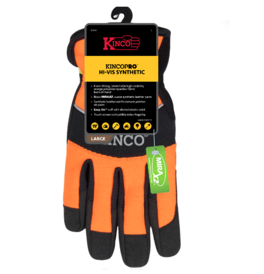 Kinco PRO Hi-Vis Synthetic Gloves