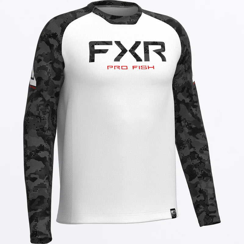 FXR Derby Drift Camo Air UPF Longsleeve