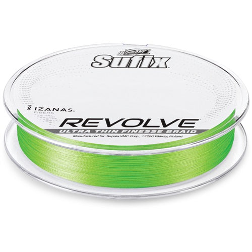 Sufix Revolve Ultra Thin Finesse Spinning Braid 200Yds
