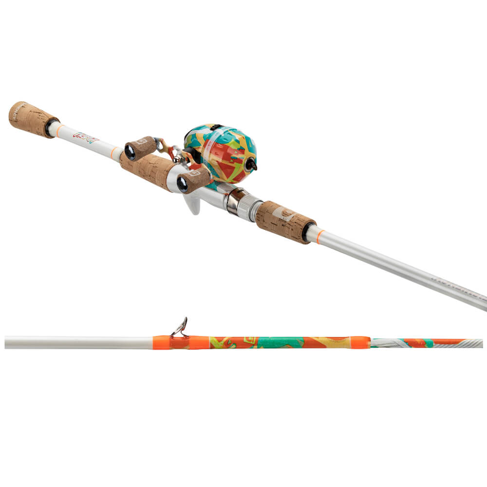 ProFISHiency  Krazy Deluxe Spincast Combo,6 ft,2pc
