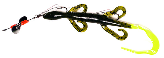 6" Pre-rigged Curl Tail Lizard