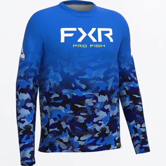 FXR Derby Drift Camo Air UPF Longsleeve