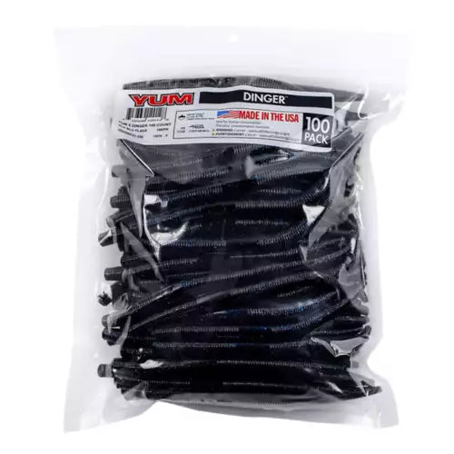 YUM DINGER 5 " WORM  100 PACK