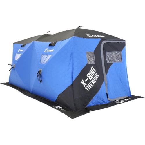 Clam X-800 Thermal Double Hub Ice Shelter