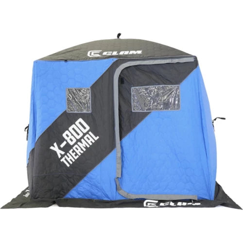 Clam X-800 Thermal Double Hub Ice Shelter